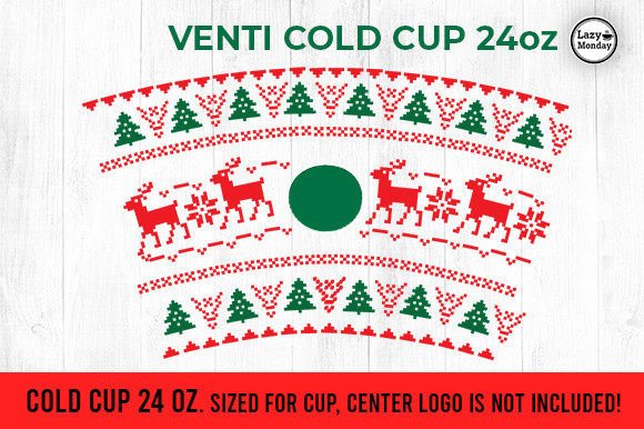 Christmas Vibes 20oz Venti Cold Cup