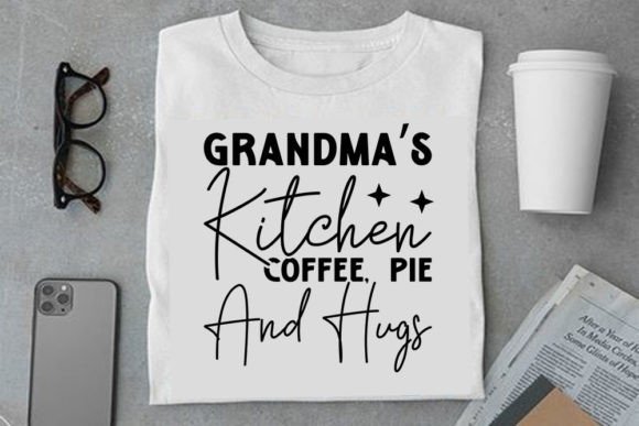 Coffee Svg Design, Grandma’s Kitchen