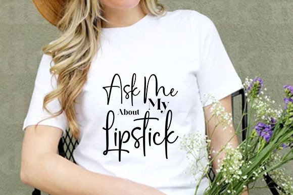 Makeup SVG Design: Ask Me About My