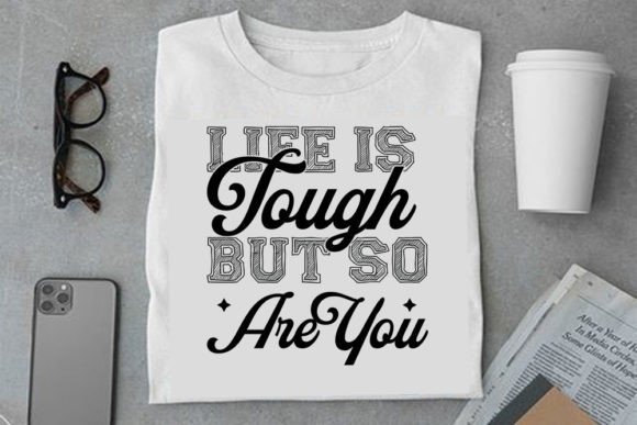 Mental Health SVG Design: Life Is Tough