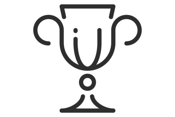 Trophy Cup Icon. Award Symbol. Victory S